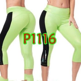 Fitness Dance Yoga Fitness Pants (Option: Green-S)