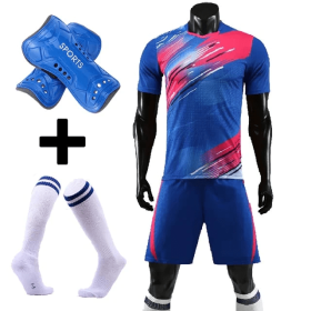 Children's Football Uniform Suit Sports Training Uniform (Option: Suit8-24)