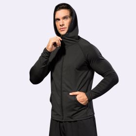 Fitness Running Training Long Sleeve (Option: black-M)